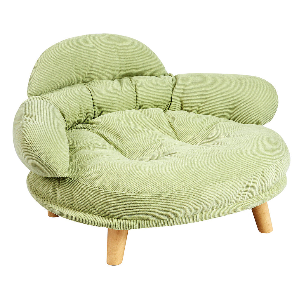 Pawz Elevated Pet Dog Cat Sofa Bed Couch XL Size Green
