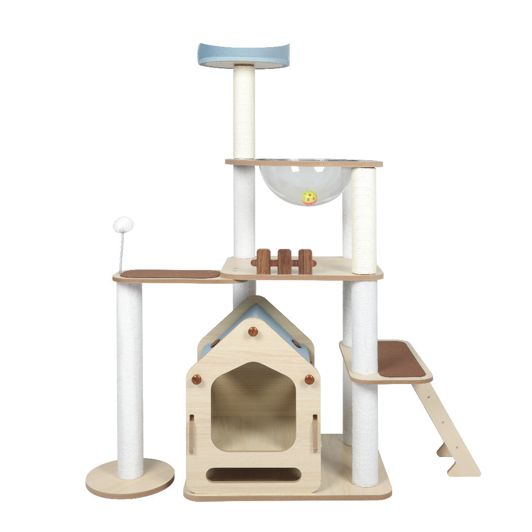 PaWz Cat Tree Scratching Post Scratcher-0