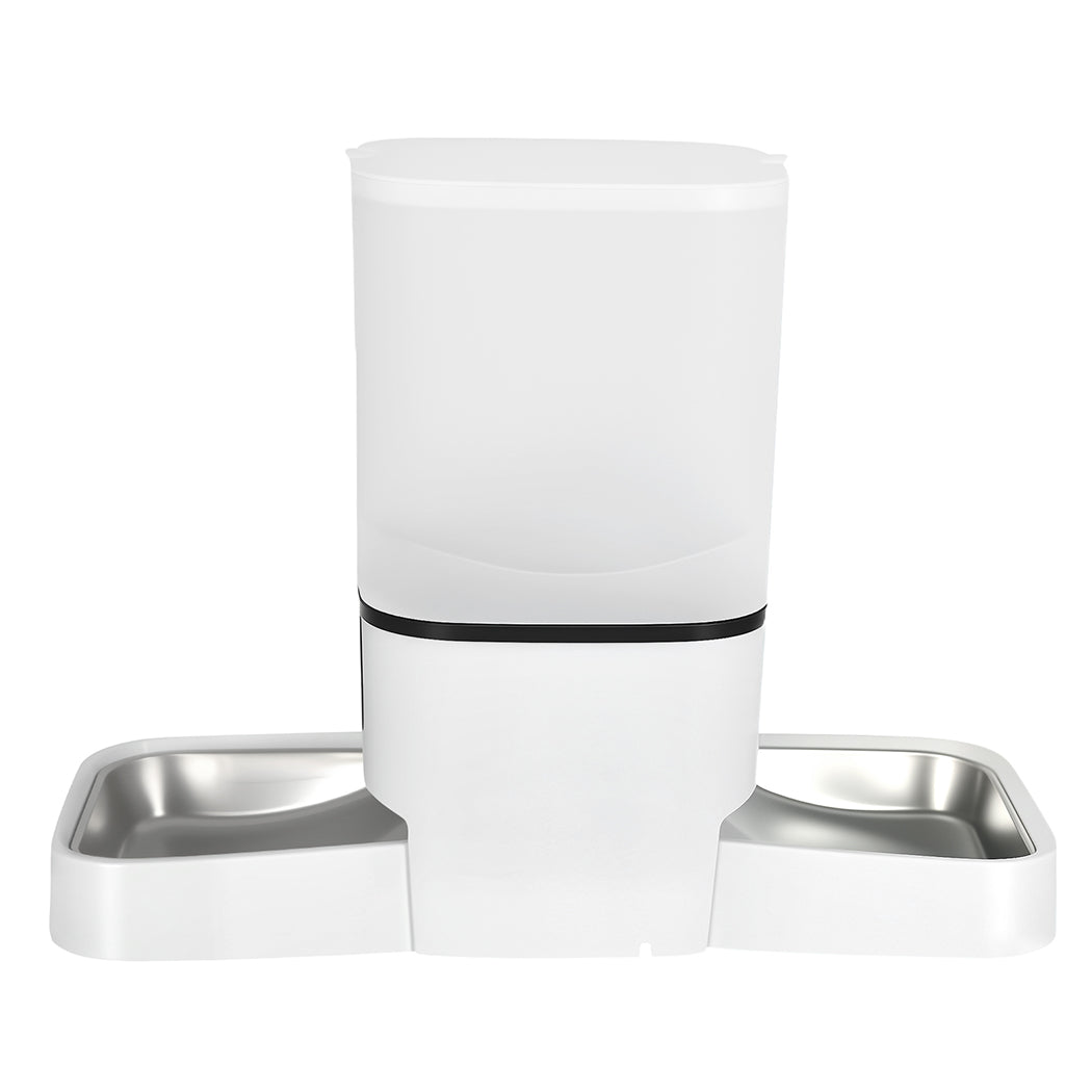 PaWz 6L Automatic Pet Feeder 2 Bowl Food Dispenser-0