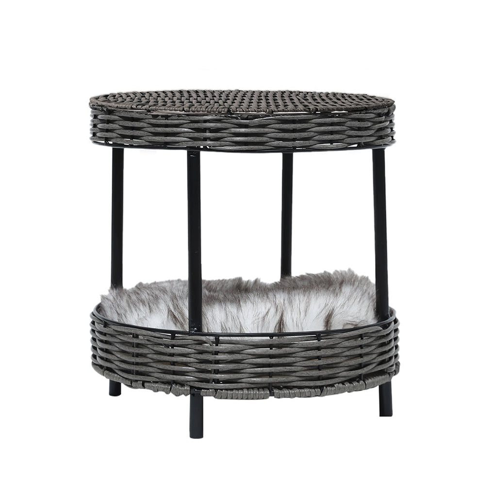 PaWz Rattan Pet Bed Elevated Raised-0