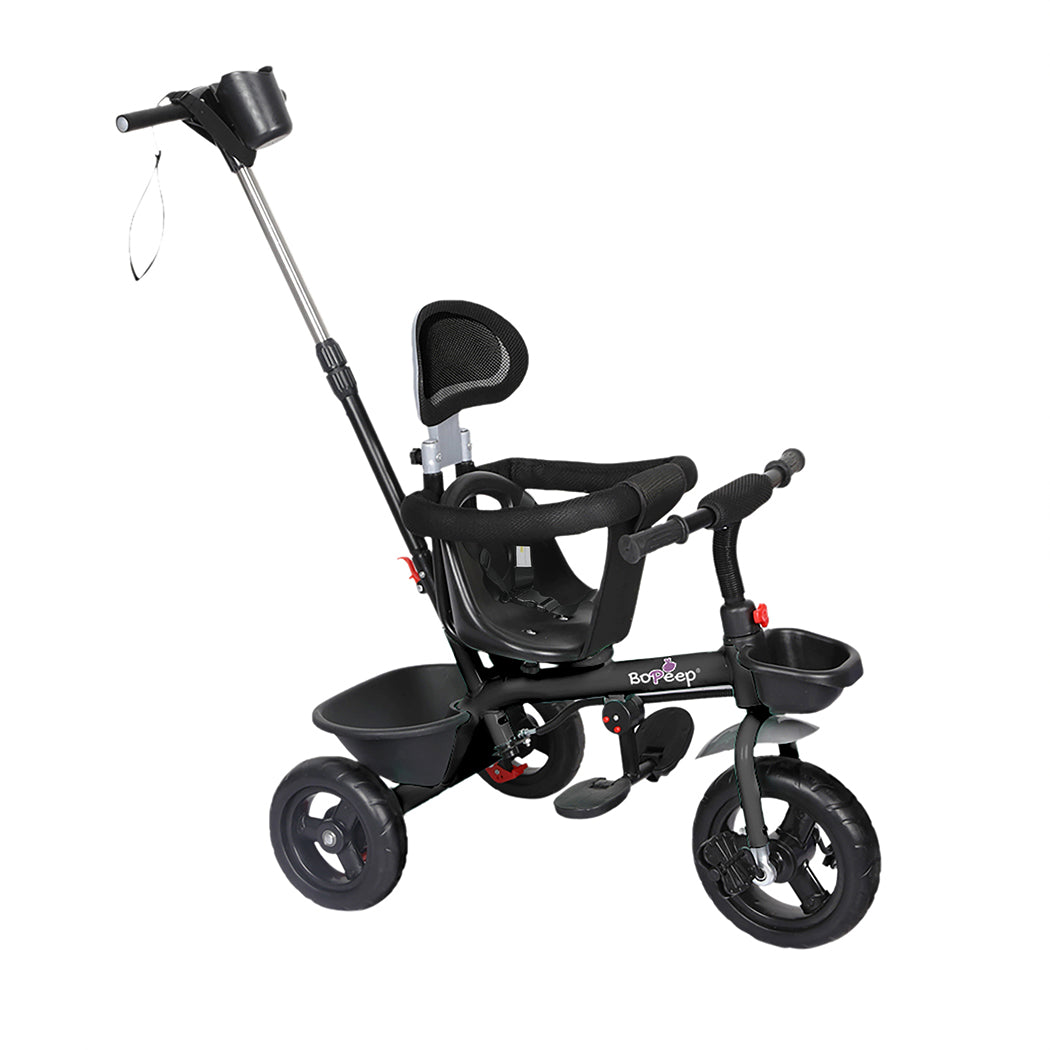 BoPeep Kids Tricycle Ride On Trike Toddler Black-0