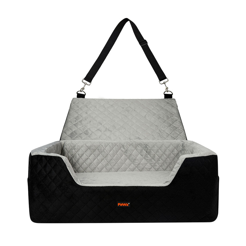Pawz Dog Car Booster Seat Belt Pet Safe Protector Travel Bed-0