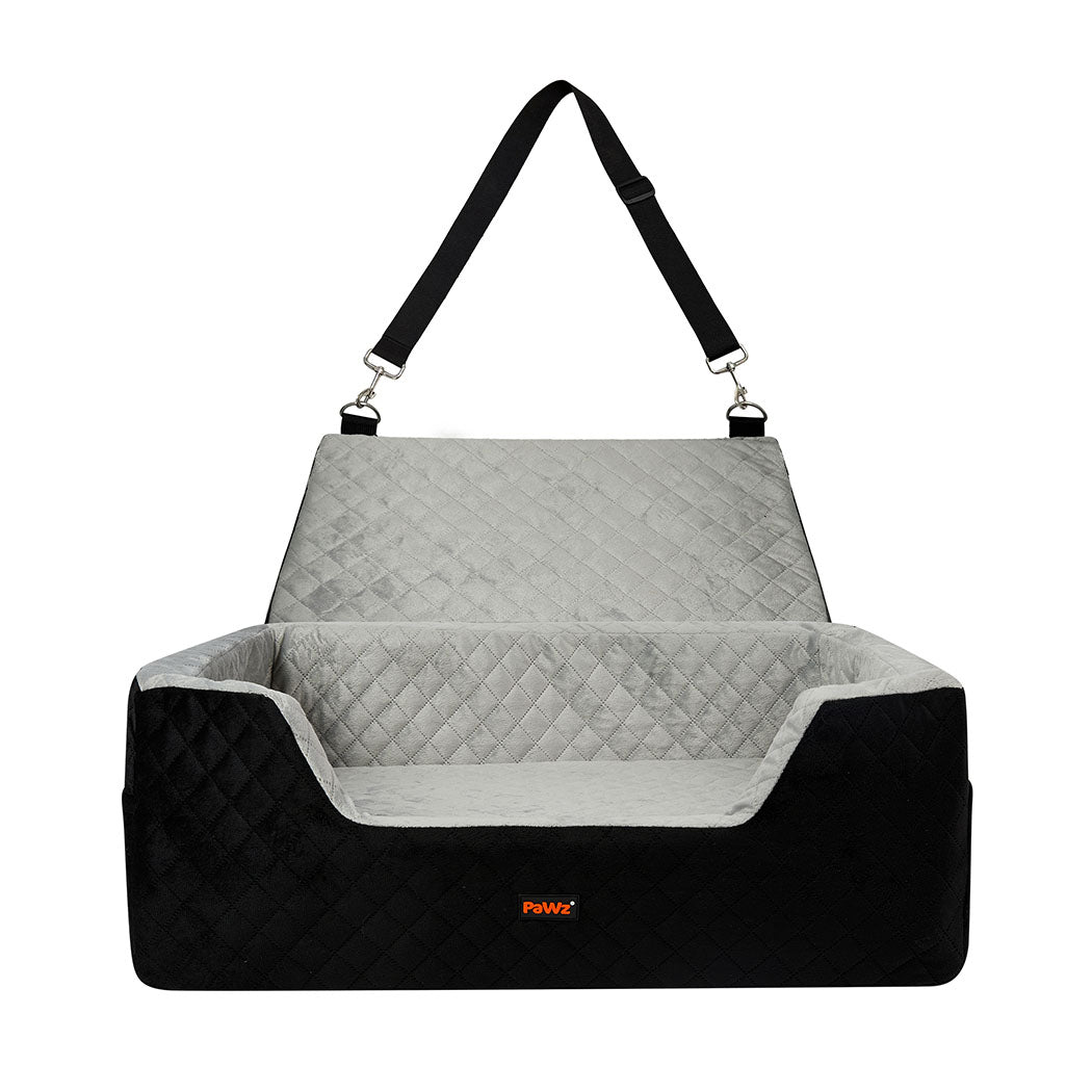Pawz Dog Car Booster Seat Belt Pet Safe Protector Travel Bed-0