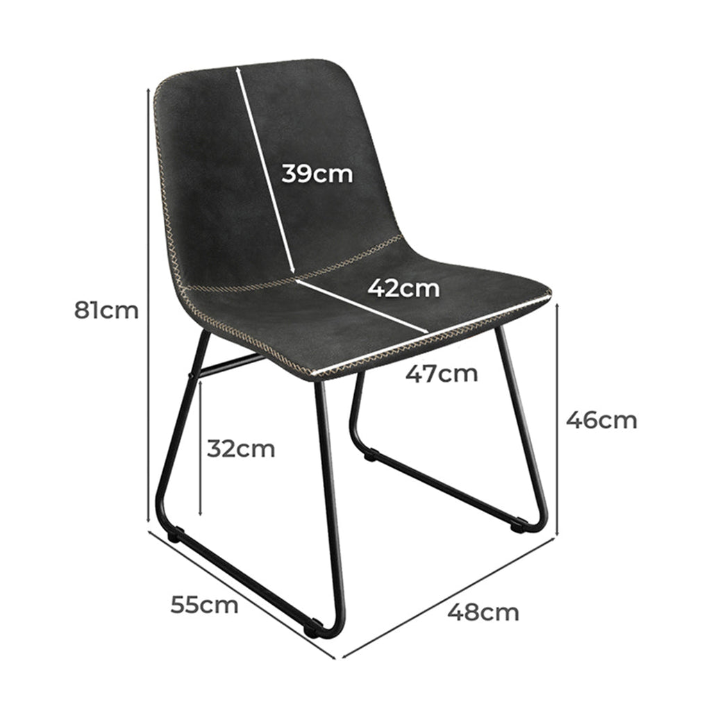 Levede 6x Dining Chairs Kitchen Table