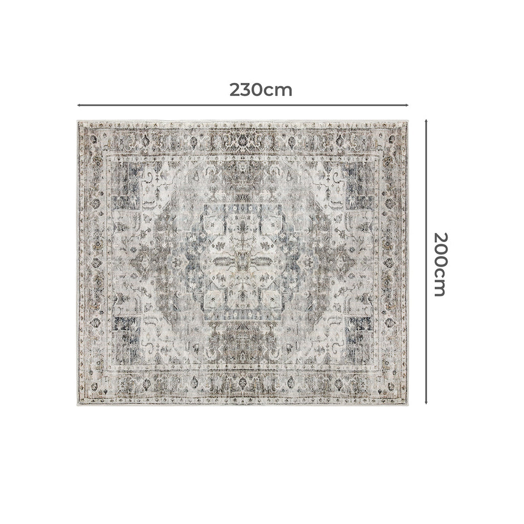 NNEIDS Marlow Floor Rug Area Rug Large Mat 200X230cm