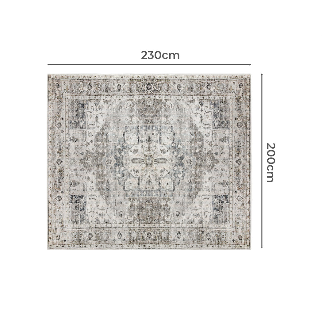 NNEIDS Marlow Floor Rug Area Rug Large Mat 200X230cm