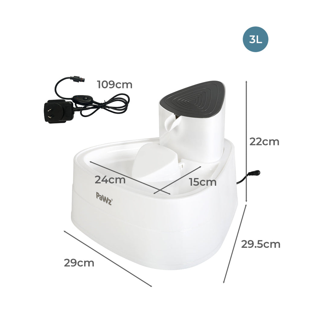 PaWz Electric Pet Water Fountain Drinking-1