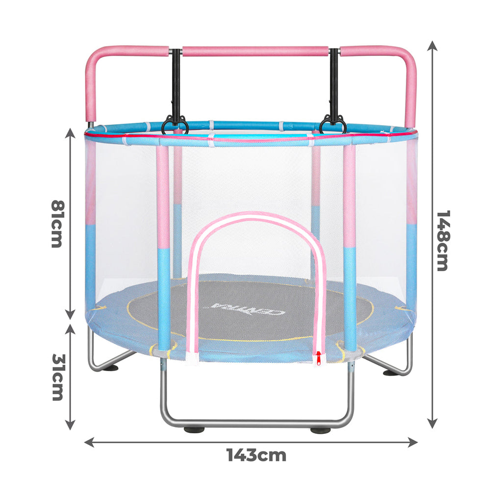 Centra 55" Kids Trampoline Rebounder Pink-1