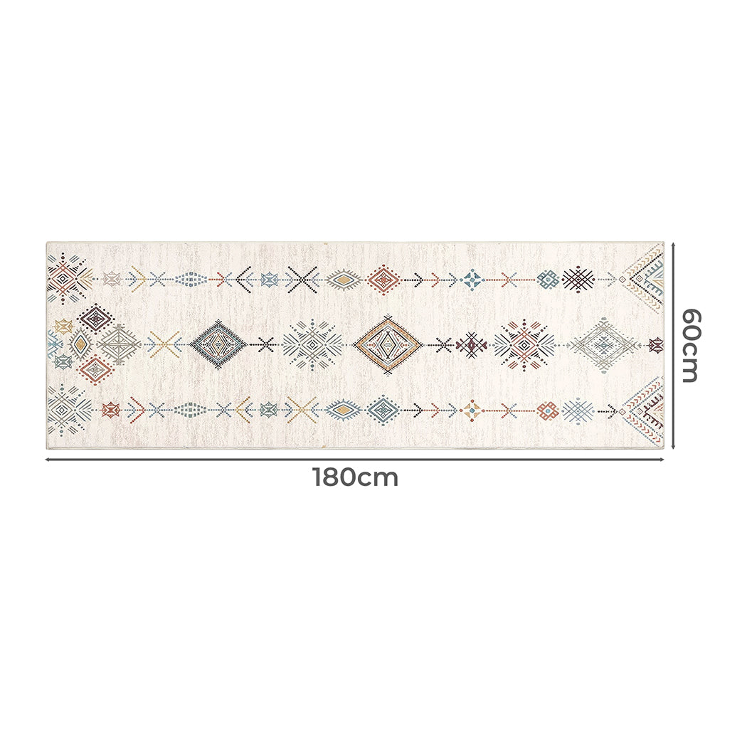 NNEIDS Marlow Hallway Runner Floor Rug 180X60cm