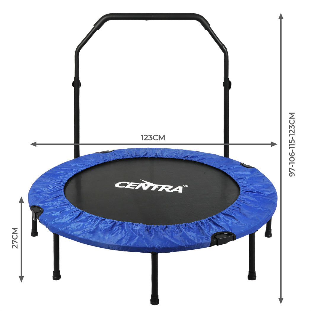 Centra 48" Foldable Mini Trampoline Rebounder Fitness-1