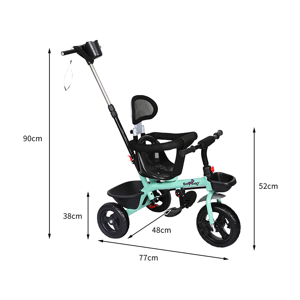 BoPeep Kids Tricycle Ride On Trike Toddler Green-1
