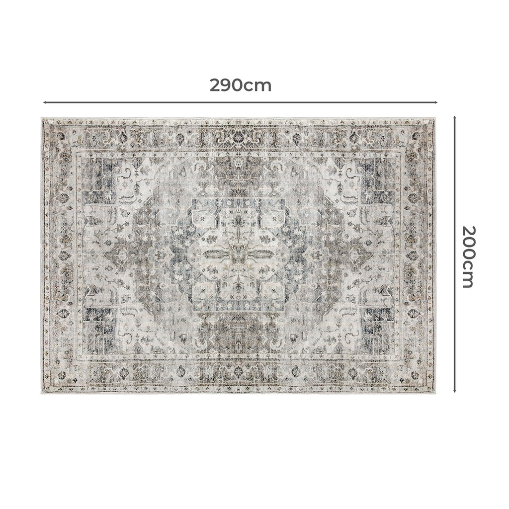 NNEIDS Marlow Floor Rug Area Rug Large Mat 200X290cm