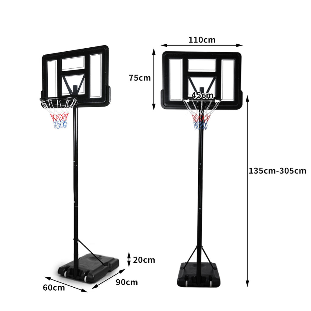 Centra Basketball Hoop Stand Portable-1