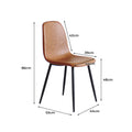 Levede 8x Dining Chairs Kitchen Eames