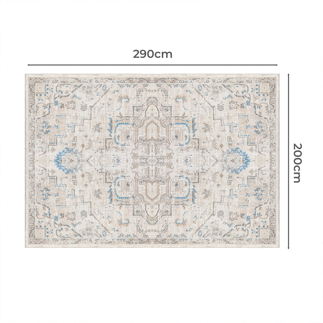 NNEIDS Marlow Floor Rug Area Rug Large Mat 200X290cm