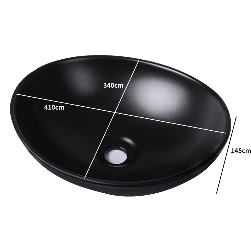 NNEIDS Dutxa Ceramic Basin Bathroom Sinks Hand