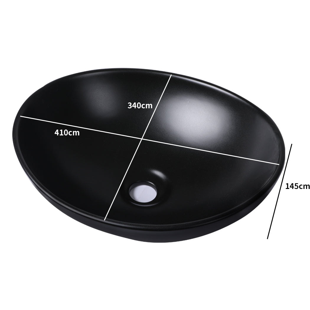 NNEIDS Dutxa Ceramic Basin Bathroom Sinks Hand