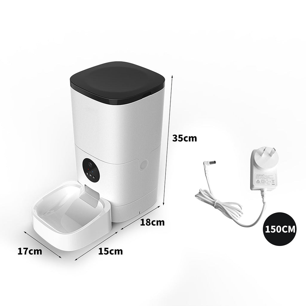 PaWz 6L Auto Feeder Pet Automatic Camera-1