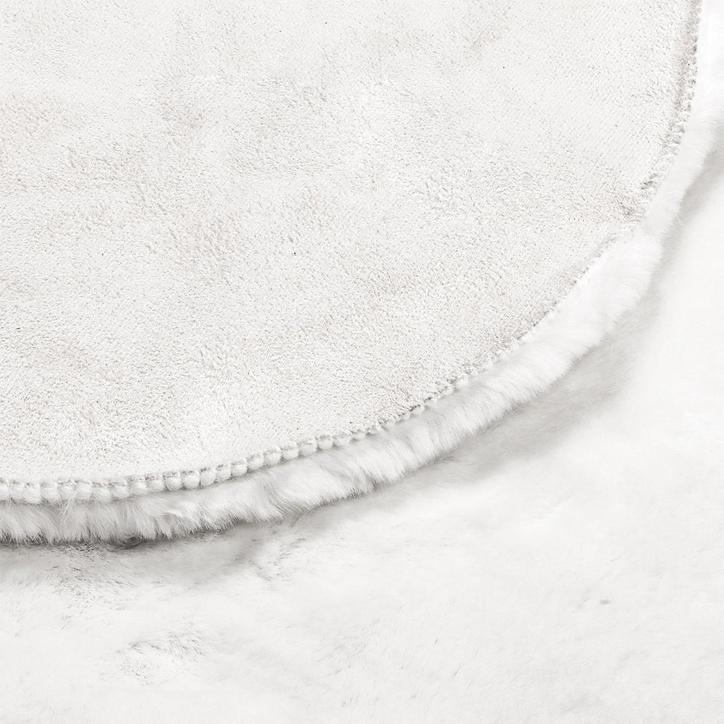 NNEIDS Marlow Floor Rug Area Rugs Cloud Fluffy 80X200cm White