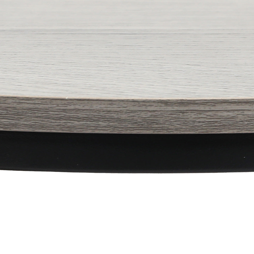 Levede Round Nesting Table Coffee Table Wood Side Table