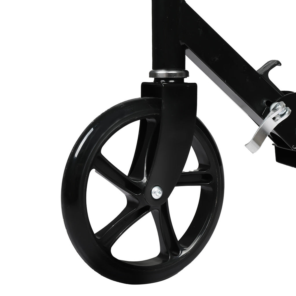 MONVELO Folding Scooter Dual Large Wheels Black-3
