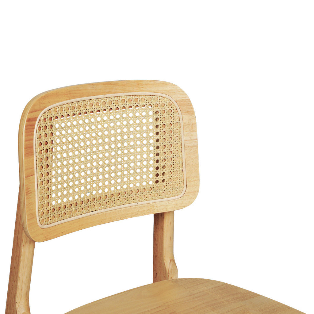 Levede 6x Rattan Dining Chair Wooden Kitchen Chair