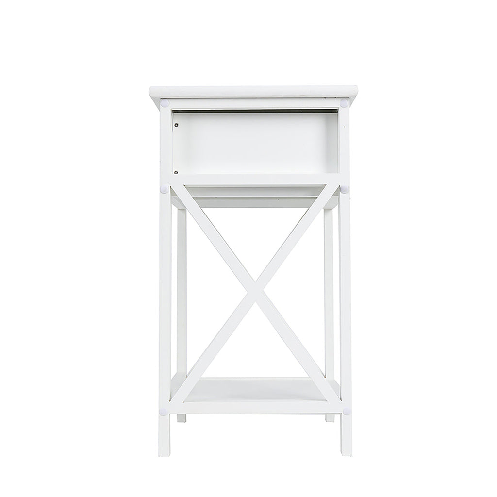 Levede 1x Bedside Tables Drawers Side