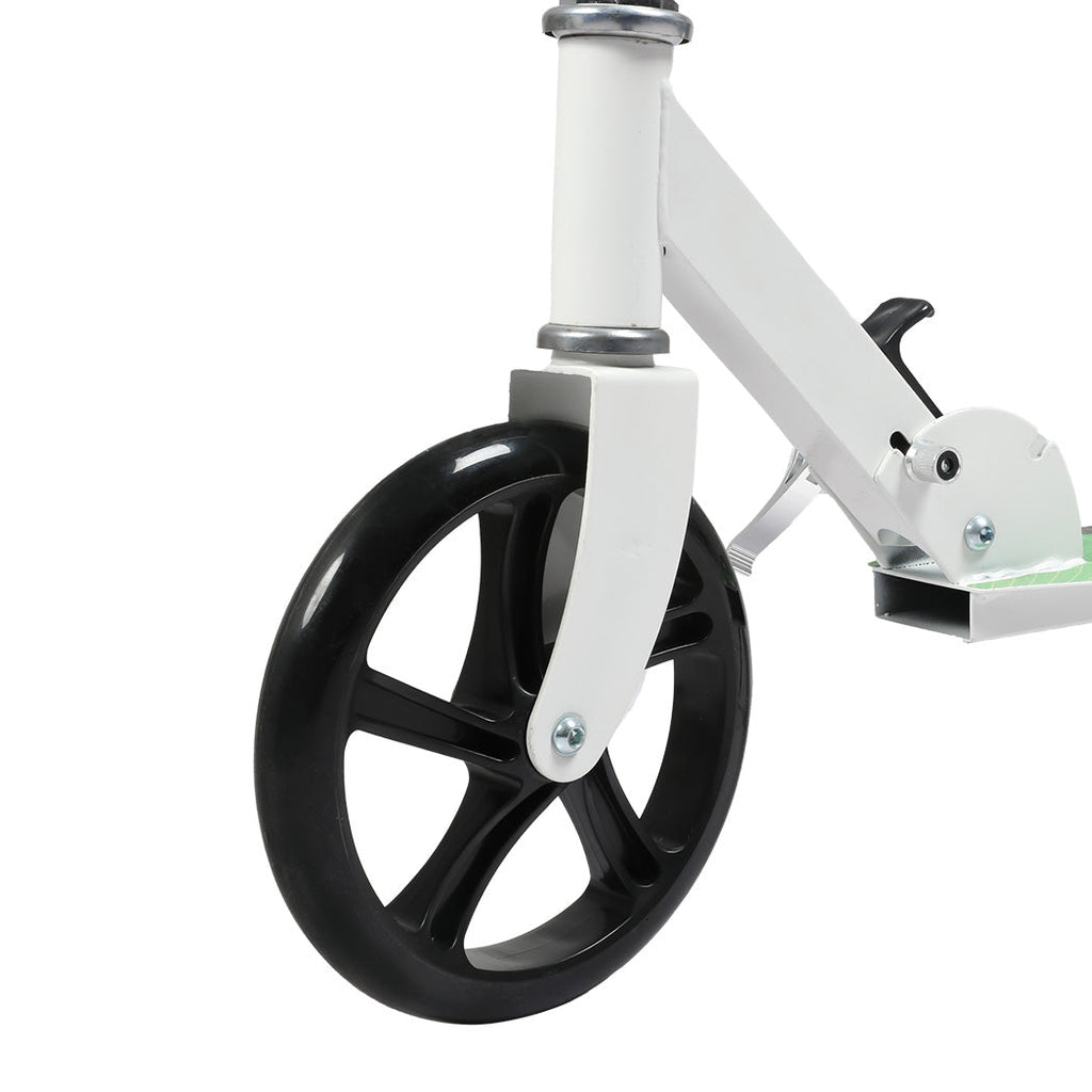 MONVELO Folding Scooter Dual Large Wheels White-3