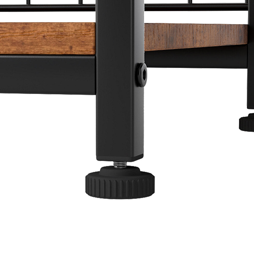 Levede Side Table 3-Tier Storage Shelf Modern Table