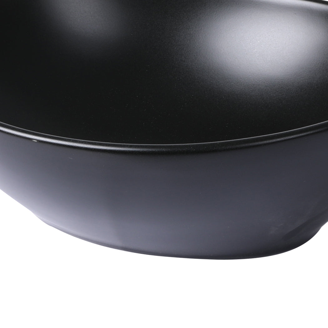 NNEIDS Dutxa Ceramic Basin Bathroom Sinks Hand