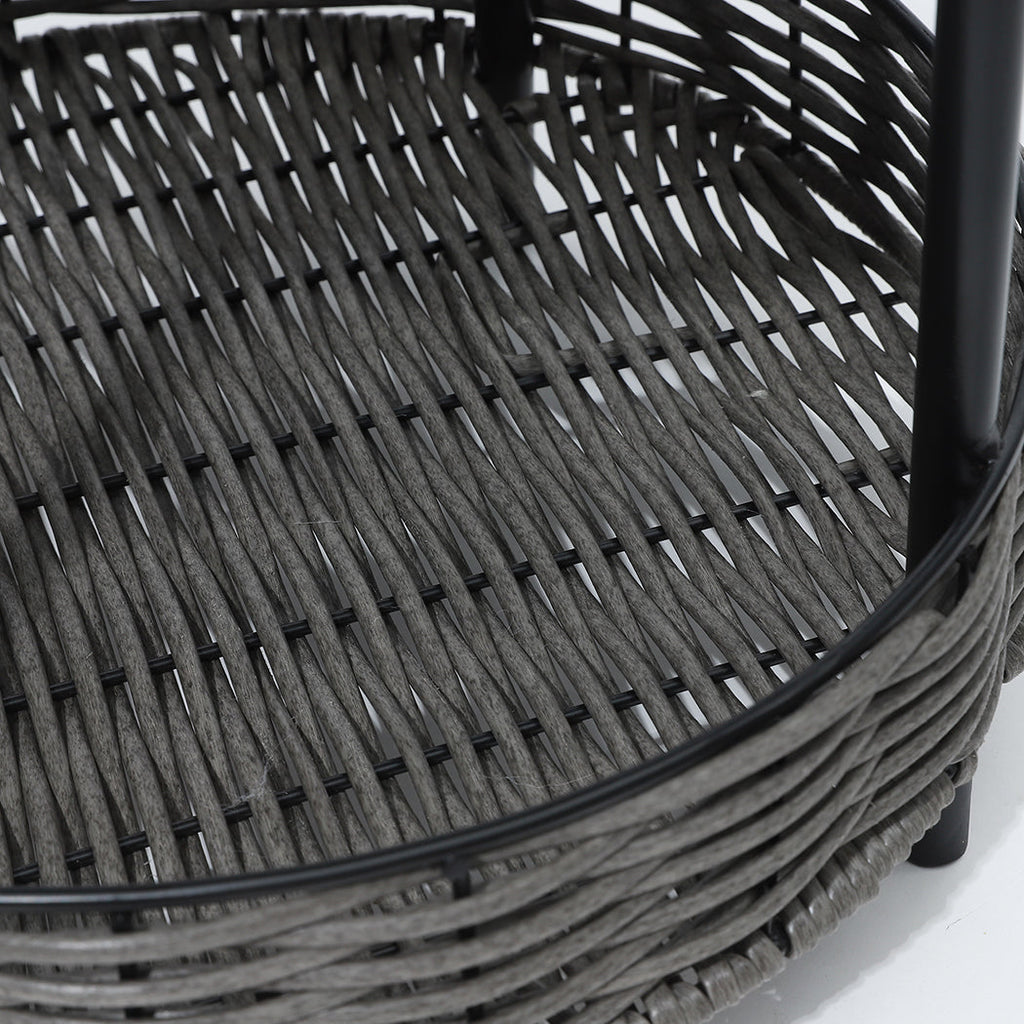 PaWz Rattan Pet Bed Elevated Raised-4