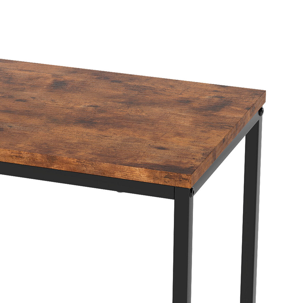 Levede Industrial Side Table 2-Tier Shelf End Table