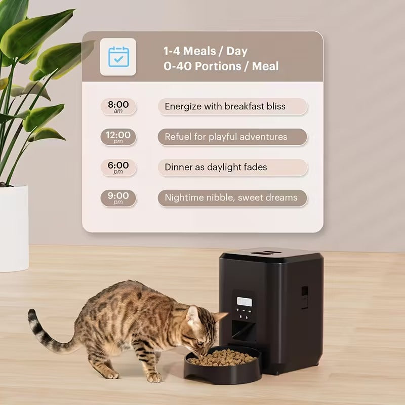 NNETM Smart Pet Water Dispenser & Automatic Cat Feeder Set-3