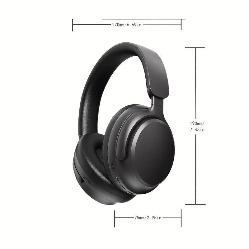 NNETM Over-Ear Wireless Headphones 40H Playtime Foldable with Mic