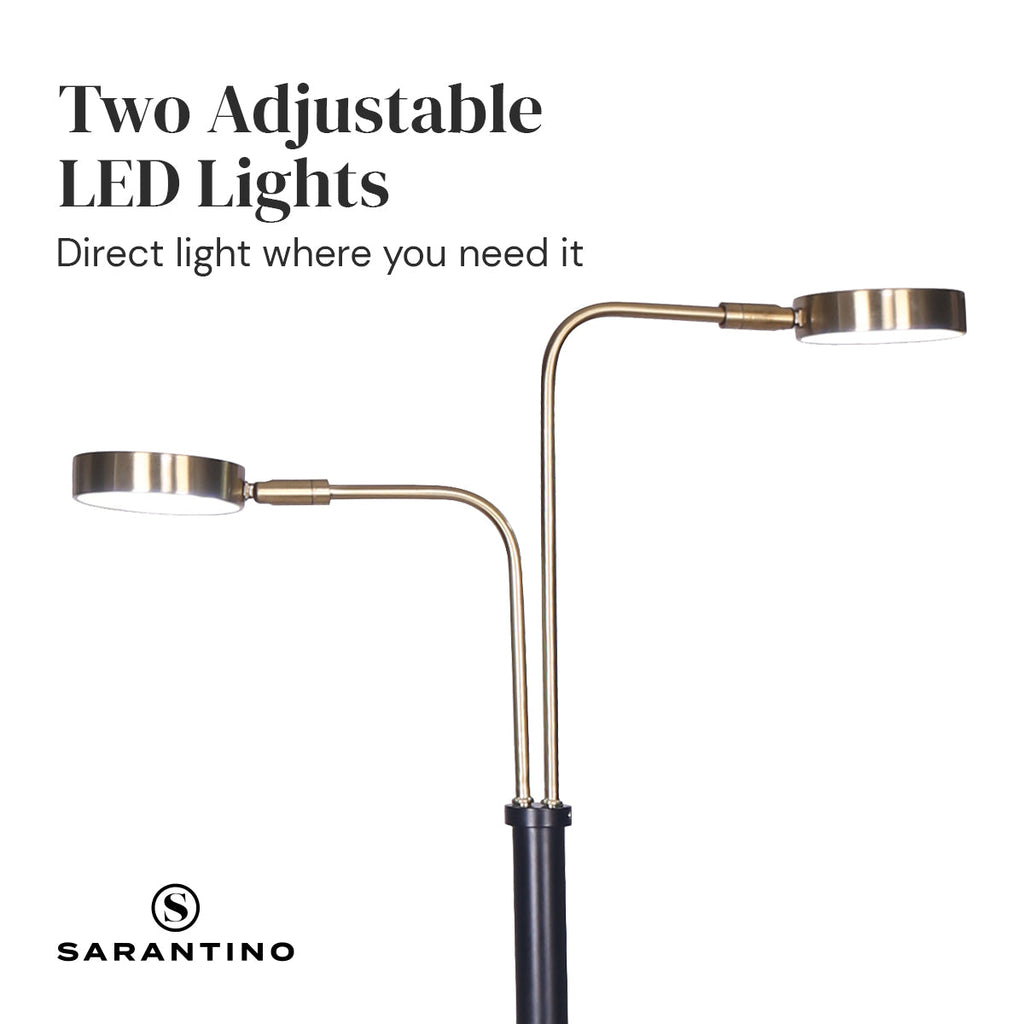 NNEDPE LED Metal Floor Lamp