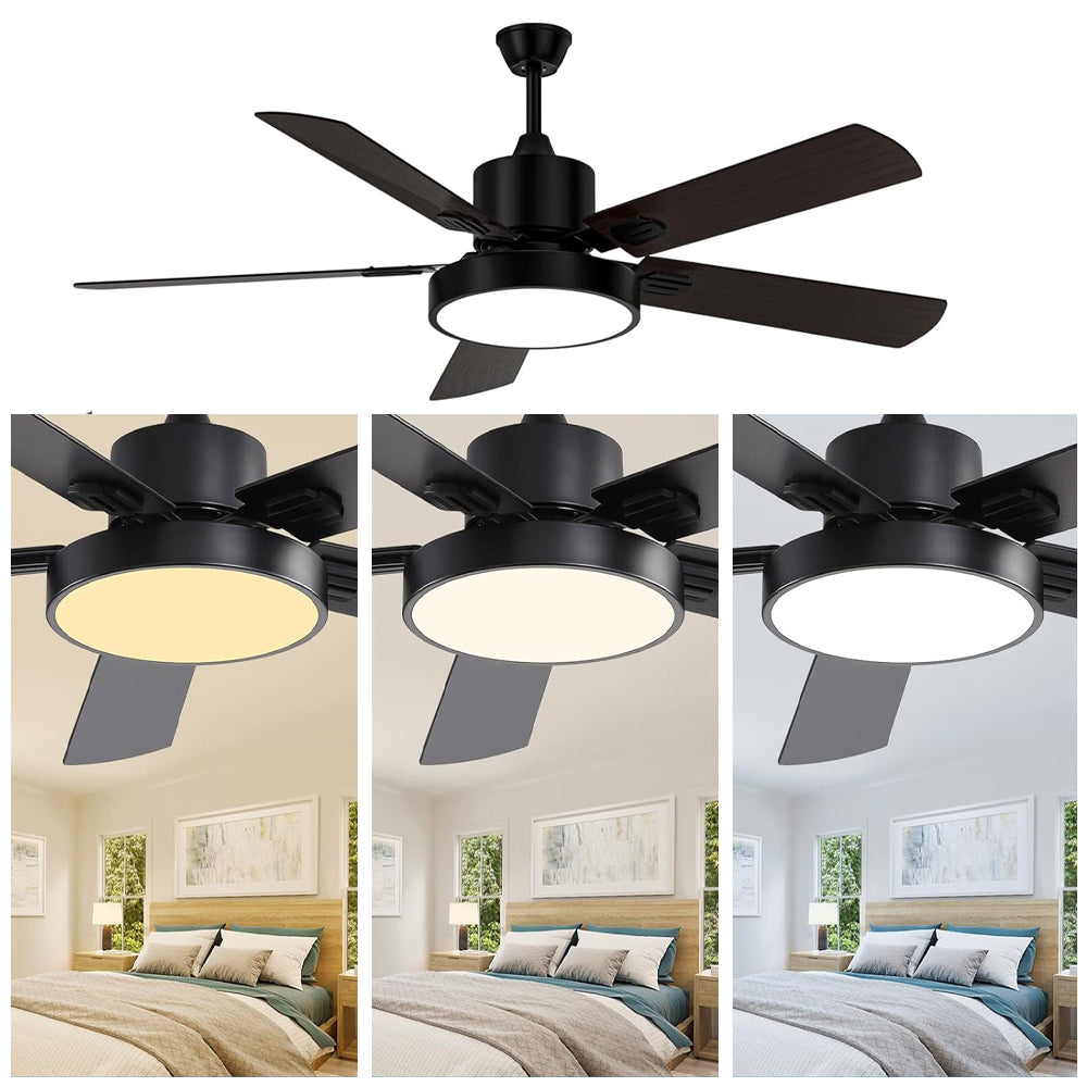 Mennyezeti ventilátor világítással és távirányítóval-1