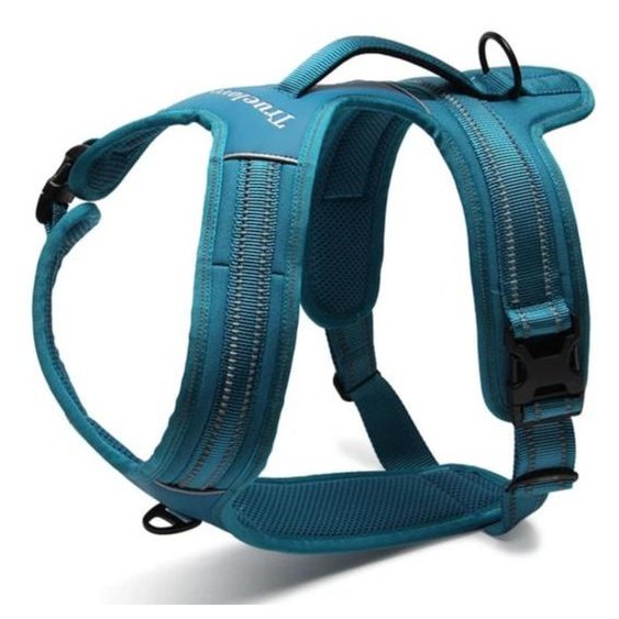 True Love Heavy Duty Sports Dog Harness - Blue, XS-2