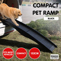 NNEDPE 152cm Portable Dog Pet Ramp - Black-0