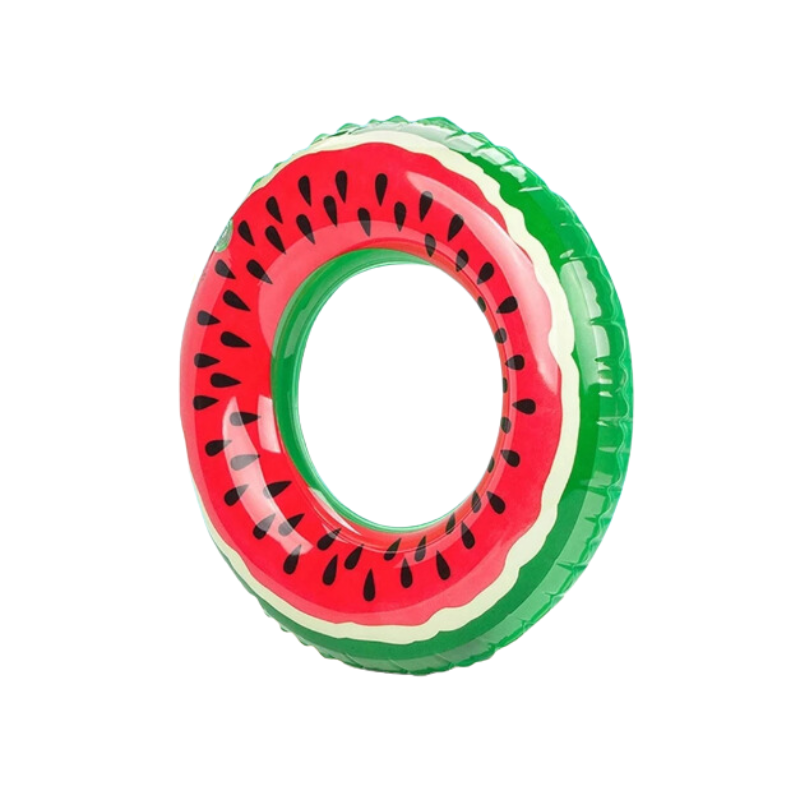 Watermelon Swimming Ring Inflatable Pool Float-0