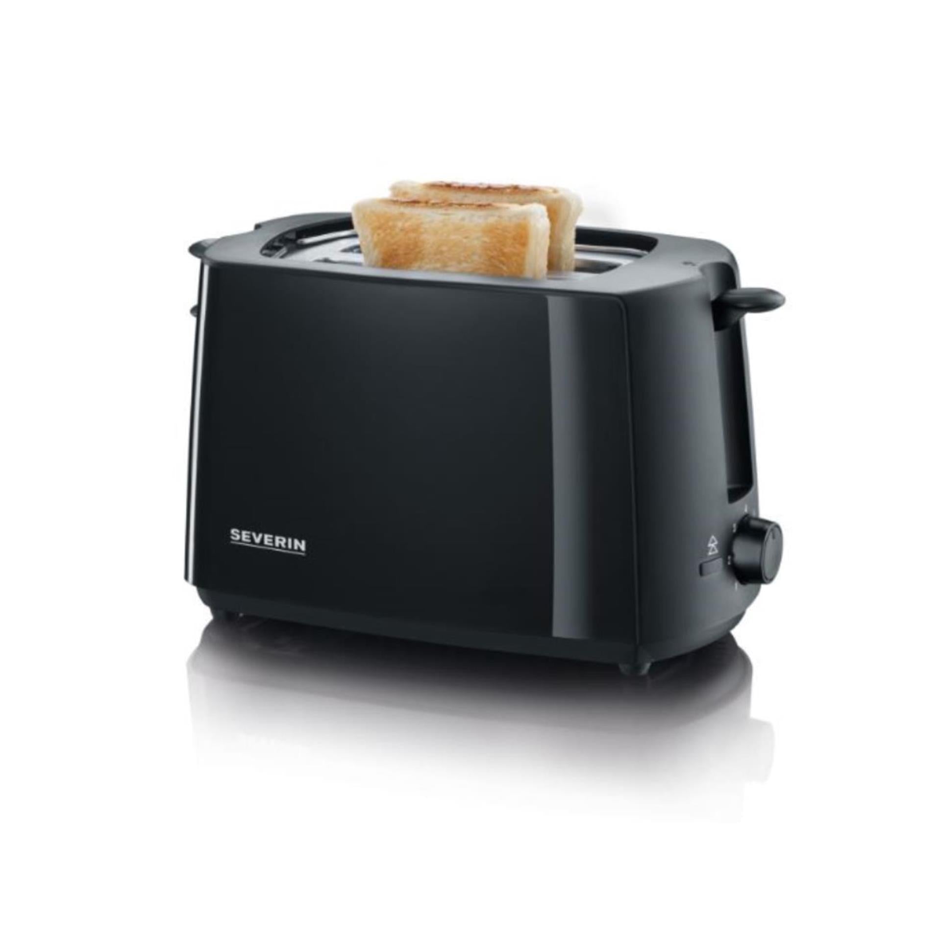 Severin toaster automatic 700w black at 2287-0