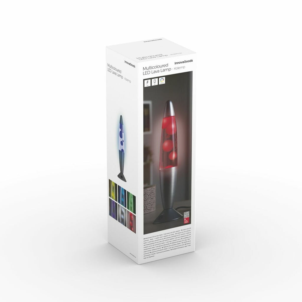 Multicoloured LED Lava Lamp Kolemp InnovaGoods-1