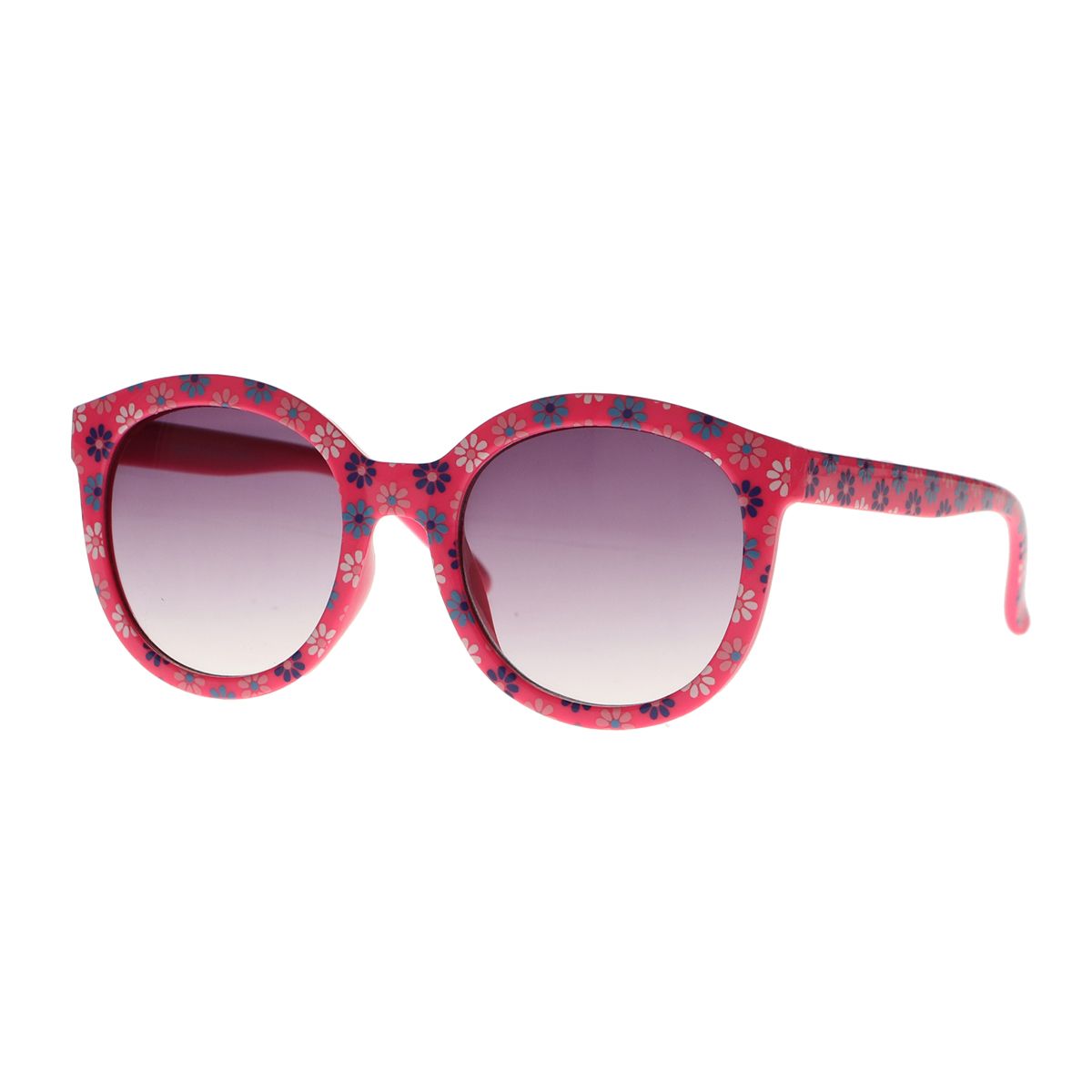 Spectrum Sonnenbrille pinke Blumen Rauchglas Mädchen